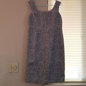 Jones New York silver dress